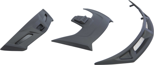 Fly Racing - Fly Racing Vent Kit for Paradigm Helmets - Matte Black - SOLID