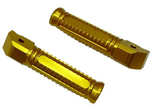 Yana Shiki - Yana Shiki Billet Aluminum Foot Pegs - Gold Anodized - A2865G