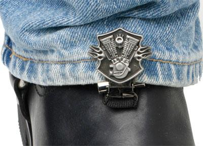 Ryder Clips - Ryder Clips Stirrup/Strap Boot Clip - Engine/Shield - ESS-FC