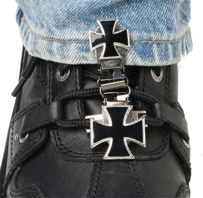 Ryder Clips - Ryder Clips Laced Boots Two Clip Version - Maltese Cross - MCL-FC