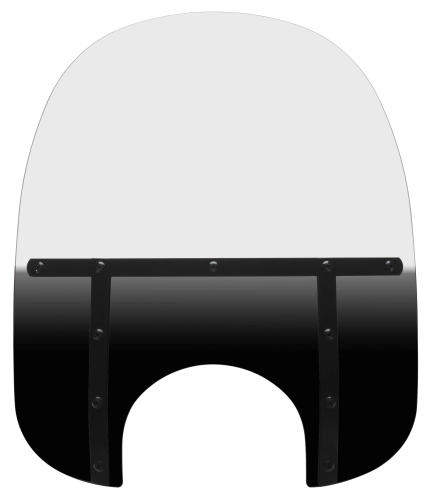 Memphis Shades - Memphis Shades Memphis Fats Windshield (9in. Cutout) - 19in. - Night Shades - MEB3711