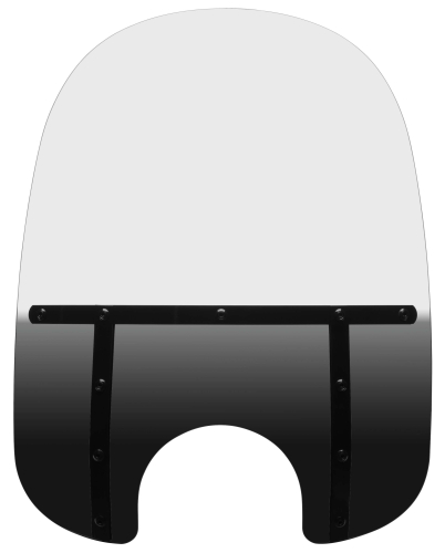 Memphis Shades - Memphis Shades Memphis Fats Windshield (7in. Cutout) - 21in. - Night Shades - MEB3411