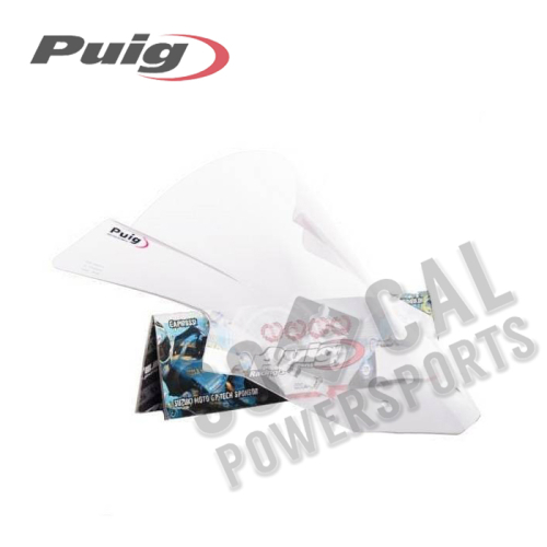 PUIG - PUIG Racing Windscreen - 2mm - Clear - 5603W-2M
