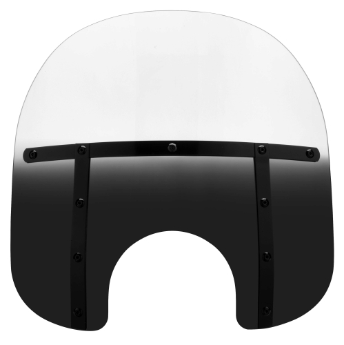 Memphis Shades - Memphis Shades Memphis Fats Windshield (7in. Cutout) - 15in. - Night Shades - MEB3121