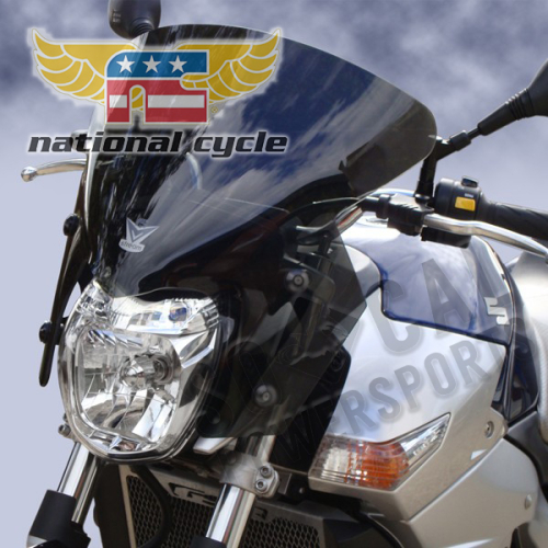 National Cycle - National Cycle VStream+ Windshield - 13.8in. - Dark Tint - N20240