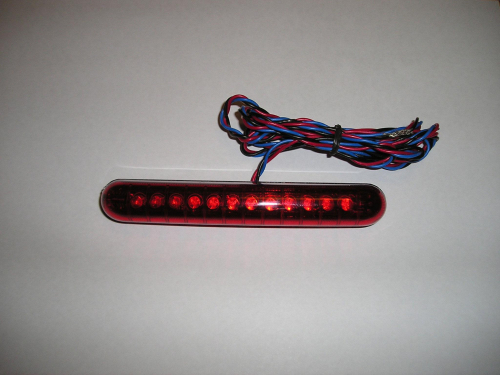 Custom Dynamics - Custom Dynamics Knight Riderz Light Bars - Sequential LED Turn Signal Light Bar - Red - LB05R