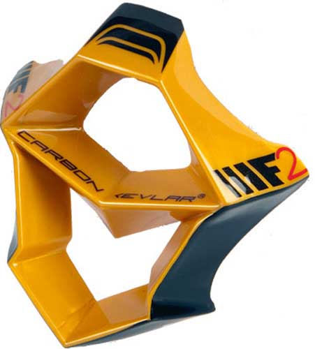 Fly Racing - Fly Racing Mouthpiece for F2 Carbon Helmets - Carmel/Brown - 73-4545