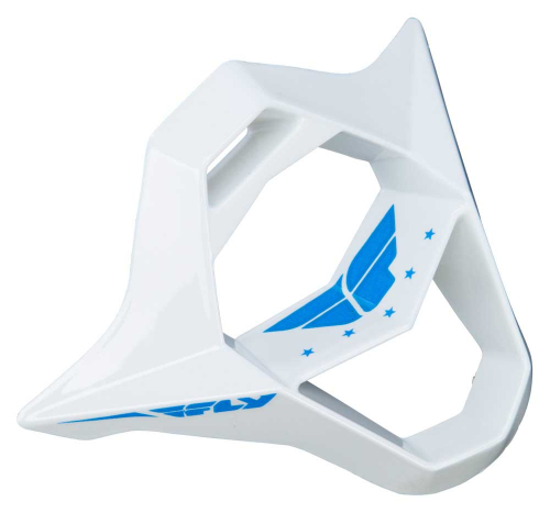 Fly Racing - Fly Racing Mouthpiece for Kinetic Helmets - White - 73-3718