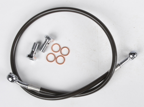 Streamline - Streamline Brake Line Kit - Smoke - +4in. - YFZR-R-4-SM