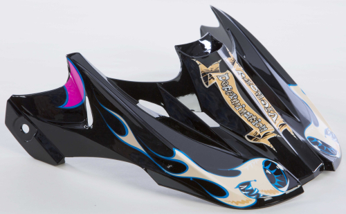 Fly Racing - Fly Racing Visor for Kinetic Tiki Helmets - Pink/Black - 73-3721