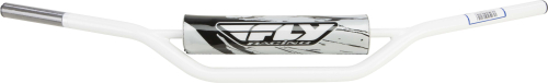 Fly Racing - Fly Racing 1010 Carbon Steel Handlebar - KX/RM Bend - White - MOT-124X-PC-W