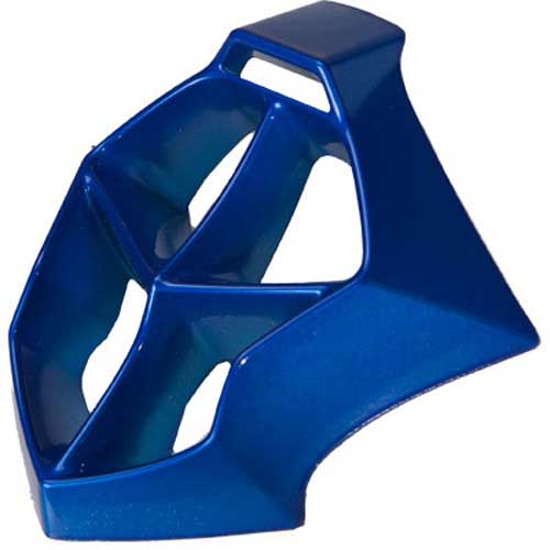 Fly Racing - Fly Racing Mouthpiece for Formula Scramble & Plaid Helmets - True Blue - MOUTHPIECE BLU W/SCR