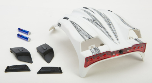 G-Max - G-Max LED Top Vent for GM68 Helmet - Flat Pink Crusader - G999995