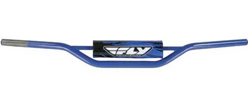 Fly Racing - Fly Racing 1010 Carbon Steel Handlebar - Honda CR High - Blue - MOT-123X-PC-BL