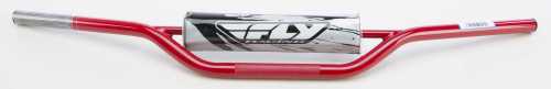 Fly Racing - Fly Racing 1010 Carbon Steel Handlebar - KX/RM Bend - Red - MOT-124X-PC-RD