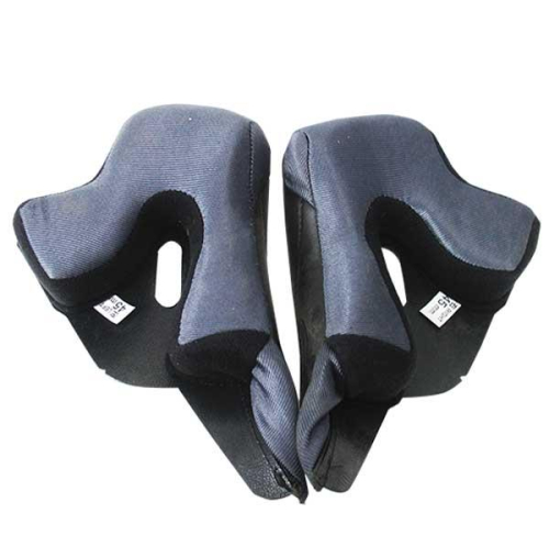 G-Max - G-Max Cheek Pads for GM68 Helmet - Gray - 2XL (25mm) - G999974
