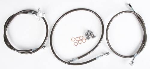 Streamline - Streamline 2-Line Brake Line Kit - Smoke - TRX700XX-F-SM