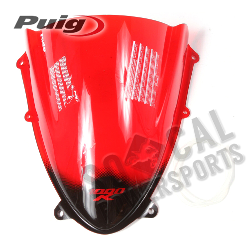PUIG - PUIG Z-Racing Windscreen - Red - 4933R