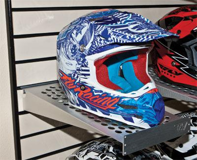 Fly Racing - Fly Racing Helmet Shelf for Slat Wall - PR-19