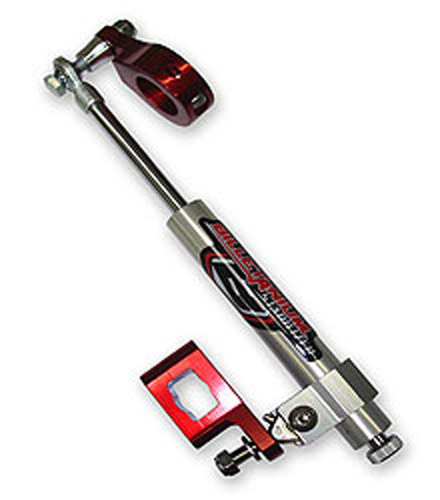 Streamline - Streamline 7-Way Steering Stabilizer - Red - Rebuildable - BTS-RB543-R