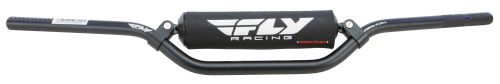 Fly Racing - Fly Racing Aero Flex Handlebar - CR Mid Bend - Black - MOT-126-2X-SSABK