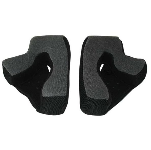 G-Max - G-Max Cheek Pads for GM48 Helmet - Gray - 2XL (10mm) - G999926