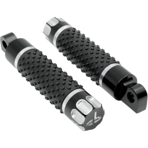 Drag Specialties - Drag Specialties Replacement Rubber Insert Kit for Classic Cut Footpegs - P17-09A6DS-R