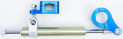 Streamline - Streamline 7-Way Steering Stabilizer - Blue - Non Rebuildable - BTS-S543-B