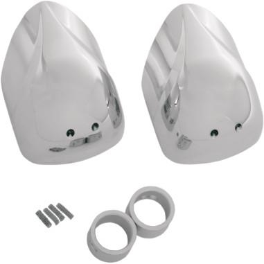 Russ Wernimont Designs - Russ Wernimont Designs Lower Fork Leg/Axle Covers - Smooth - RWD-50033