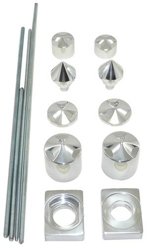 Yana Shiki - Yana Shiki Axle Spiked Dress-Up Kit - Polished - A4261