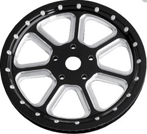 RSD - RSD Forged Aluminum Pulley - Diesel Contrast Cut - 1 1/8in - 70T - 0093-1270DIELBM