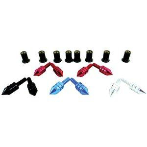 Yana Shiki - Yana Shiki Windscreen Bolt Kit - Black - Spiked - YNSKWS1138