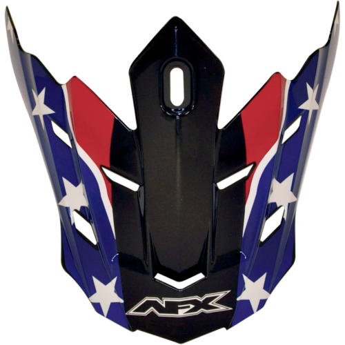 AFX - AFX Peak for FX-17/Y Rebel Helmets - Black Rebel - 0132-0524