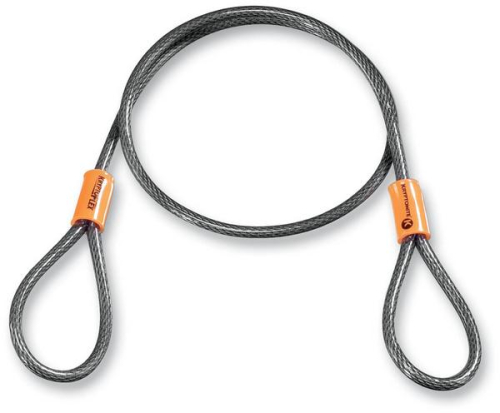 Kryptonite - Kryptonite Kryptoflex Looped Cable - 2.5ft. x 5mm - 720018210719