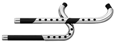 SuperTrapp - SuperTrapp Road Legends X Pipes Exhaust System - Black Ceramic - 138-71208