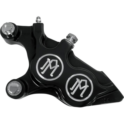 Performance Machine - Performance Machine Four-Piston Front Left Brake Caliper for 300MM Rotor - Contrast Cut - 0052-2413-BM