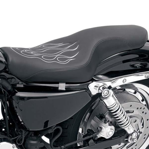 Saddlemen - Saddlemen Tattoo Profiler Seat with Silver Stitch - 806-12-0516