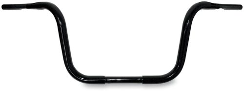 Drag Specialties - Drag Specialties 1-1/4in. Buffalo Ape Hanger Handlebar - 10in. - Black - 0601-1238