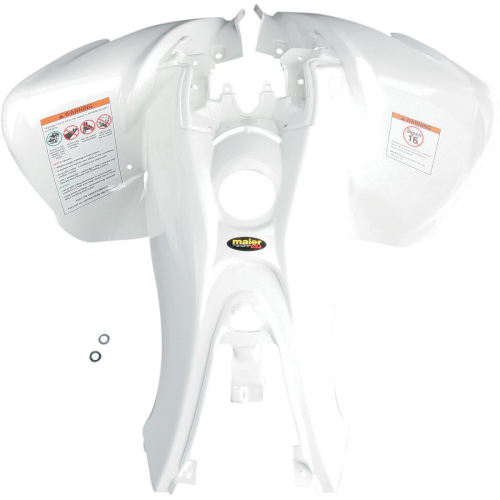 Maier Mfg - Maier Mfg Front Fender - White - 190081