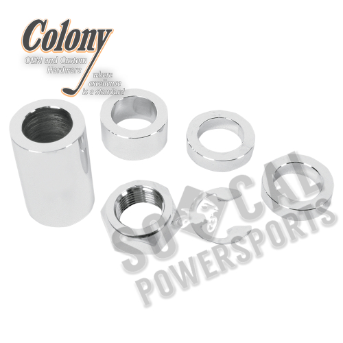Colony - Colony Axle Spacer and Nut Kits - 2512-7
