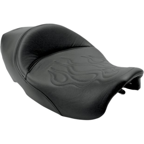 Saddlemen - Saddlemen Tattoo Solo Seat with Black Stitch - 897-06-0112
