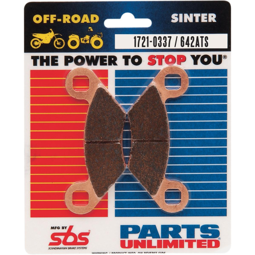 SBS - SBS ATS Sintered Brake Pads - 717ATS