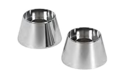 Novello - Novello Riser Extension for 1in. Bar - 1in. - Chrome - DN-622