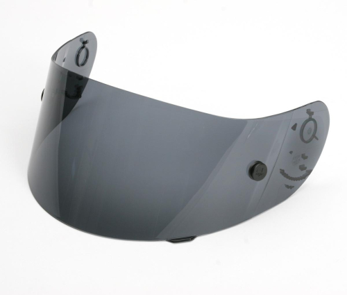 AGV - AGV Anti-Fog Race Shield with Tear-Off Posts ofr Helmets - Smoke - KV1A0N2001