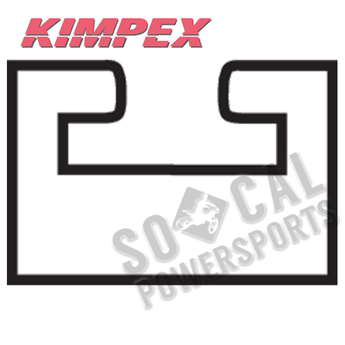 Kimpex - Kimpex Graphite Slide - Style 2 - 51 3/4in. L - 04-188