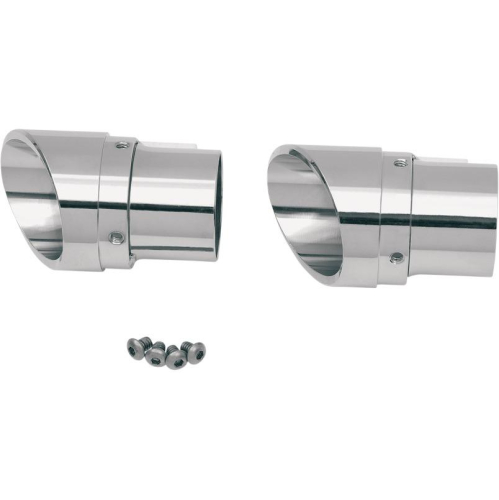 Vance & Hines - Vance & Hines Slash Billet End Caps - 16921