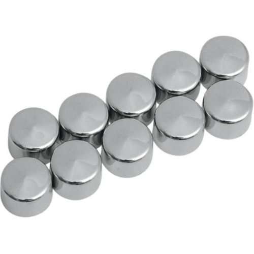 Drag Specialties - Drag Specialties Individual Chrome Bolt Cover - 1/4in. torx bolt (T25 torx wrench size) - 352058