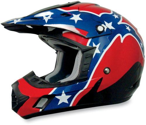 AFX - AFX FX-17 Rebel Helmet - 0110-2384 - Black Rebel - X-Large