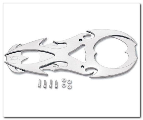 Covingtons - Covingtons Outer Cover for Belt Drive - Tribal - Chrome - C1024-C