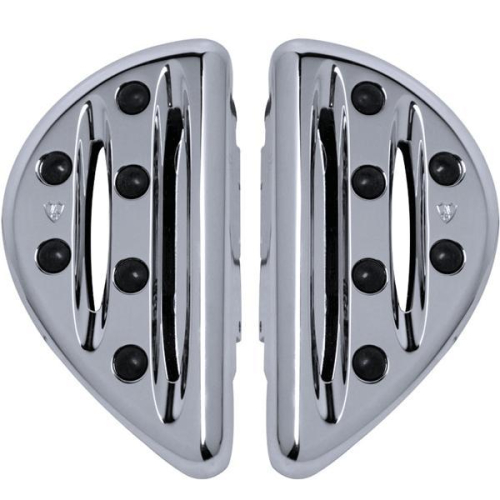 Arlen Ness - Arlen Ness Deep Cut Passenger Floorboards - Chrome - 06-839